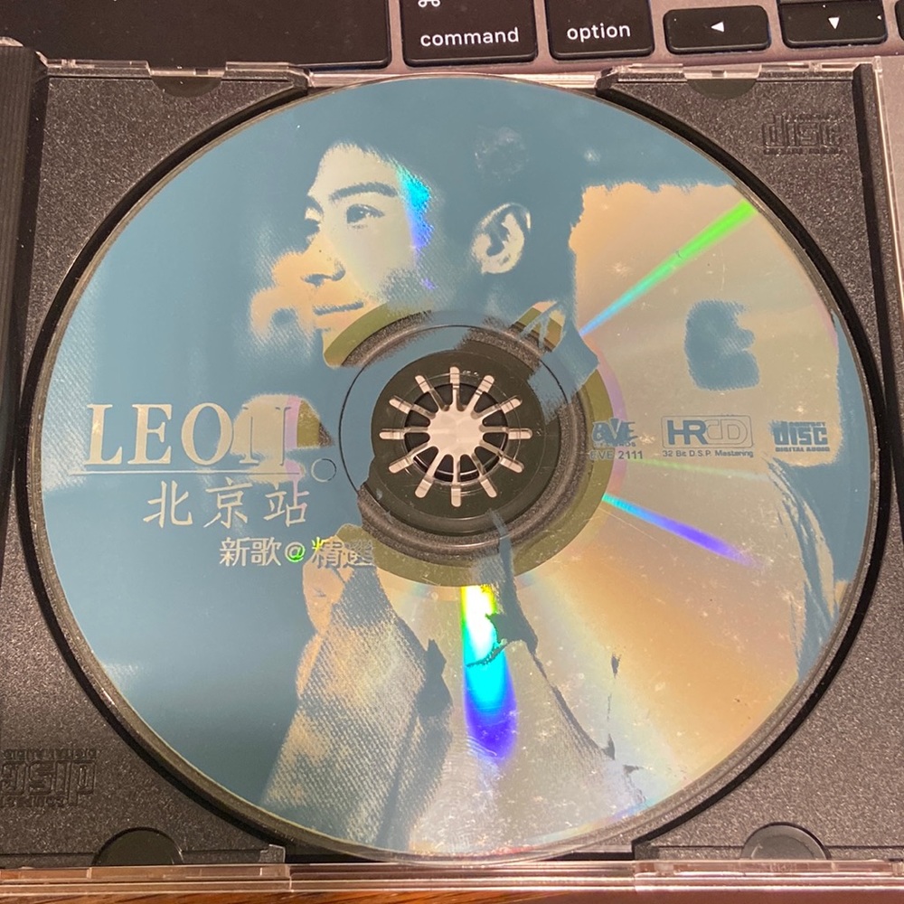 CD from a Hong Kong singer named Leon Lai (黎明)